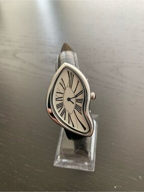 Brand New Dali Crash Watch White  Dial Silver Bezel